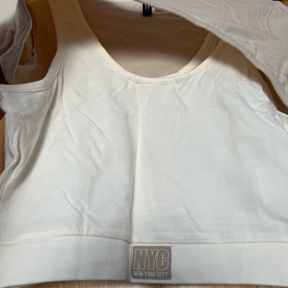 Cream crop top - Picture 4 of 4
